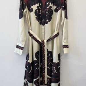 Women & Lady’s Mulberry Silk Printed Shirt Dress