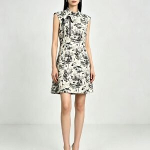 Casual Elegant Women’s Solid Color Dress Fashion Daily Commute Midi Dress